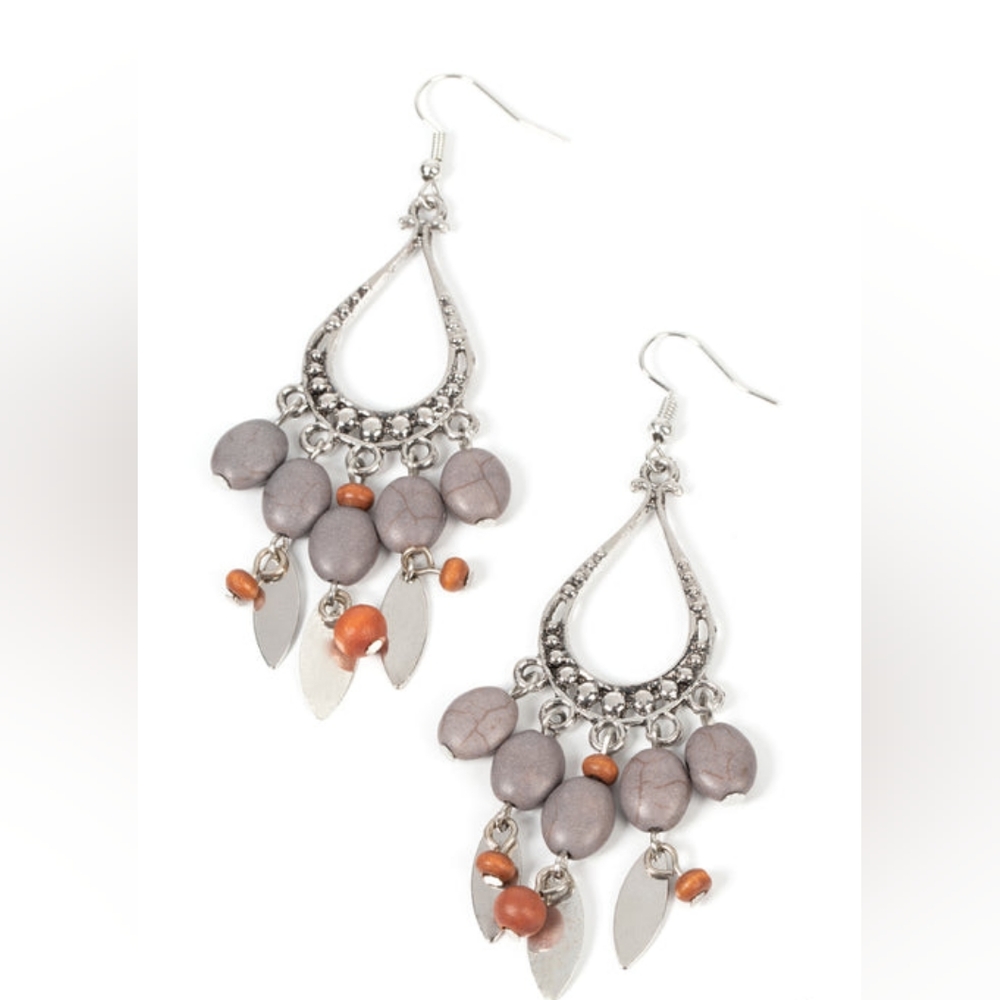 ♥ Adobe Air - Silver ♥ Earrings